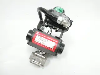 FPS 9650-0230-2007-1111-0310 FOSSIL PNEUMATIC STAINLESS BALL VALVE 3/4IN NPT