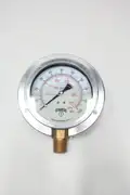 WINTERS PFP1245-GW-4FF-4UC-P PRESSURE GAUGE 4IN 0-100PSI 1/2IN NPT